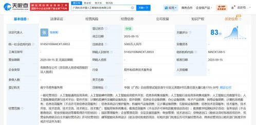 科大訊飛在廣西成立人工智能科技公司，發力信息系統集成服務